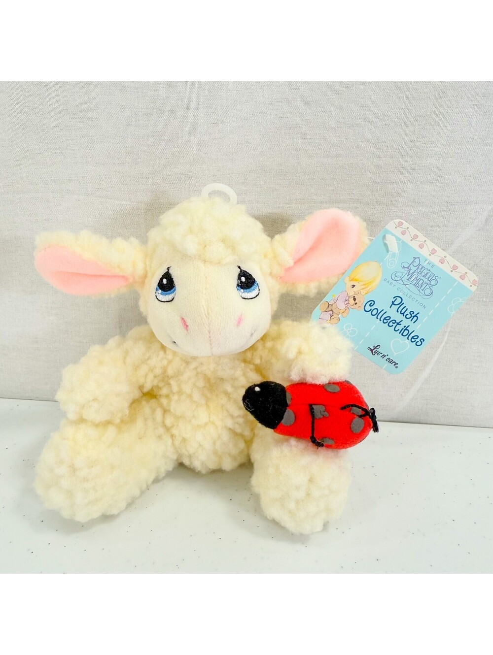 1999 Precious Moments Luv n' Care Lamb Baby Collection Plush Collectibles w/Tags
